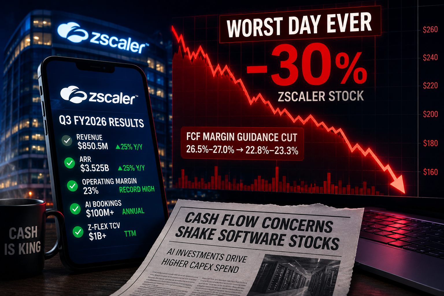 Zscaler Just Had Its Worst Day Ever — And It Wasn’t Because of a Bad Earnings Report